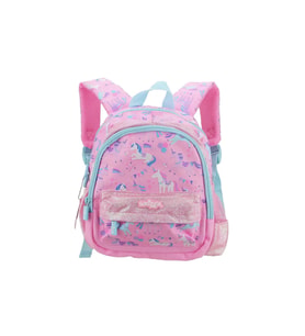 Smiggle Unicorn Pembe Simli Mini Anaokulu Çantası