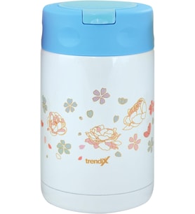 Lexroo Çelik İçli Termos 500 Ml Mavi Çelik Kaşık İle Tx-6129