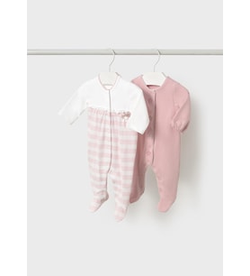 Mayoral Kız Bebek Tulum Seti 2Li Pembe