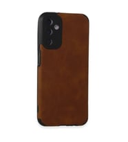 Samsung Galaxy M14 5g Kılıf Loop Deri Silikon - Kahverengi