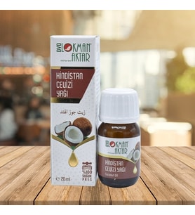Hindistan Cevizi Yağı 50 ml, Lokman Aktar
