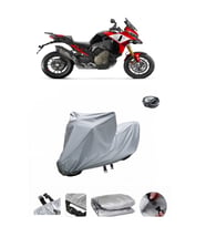 Ducati Multistrada V4 Pikes Peak  Su Geçirmez Motosiklet Brandası ARKA ÇANTA UYUMLU
