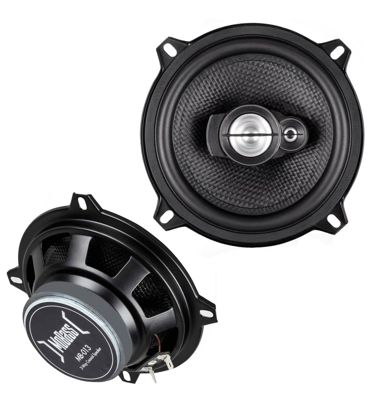 OTO HOPARLÖR 13CM 50W TWEETERLI 2 ADET MOBASS MB-013