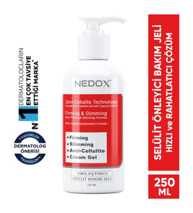 NEDOX Inceltici, Sıkılaştırıcı, Selülit Karşıtı, Vücut Şekillendirici Jel 250 ml