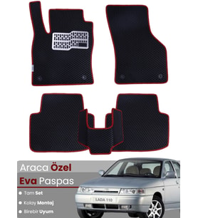LADA VEGA (1996-2004) Uyumlu EVA Paspas Tam Set–Araca Özel,Kolay Montaj,Su Geçirmez