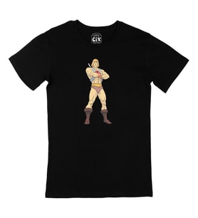 He-Man Siyah Tişört