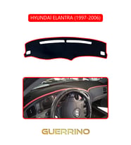 HYUNDAİ ELANTRA 1997-2006TORPİDO KORUMA HALISI KIRMIZI KENAR