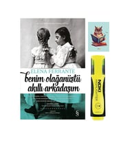 Benim Olağanüstü Akıllı Arkadaşım - 9786051418964- Sarı Fosforlu Kalem -Not Defterli Seti (Renksiz)