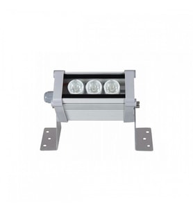 Sıva Üstü Wallwasher LED 3W Tek Renk Doğal Beyaz 4000K Dış Mekan IP65 Dekoratif Duvar Aydınlatma 12cm