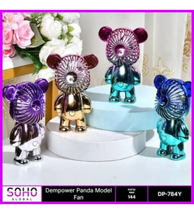 PANDA MODEL MİNİ FAN 3 KADEMELİ