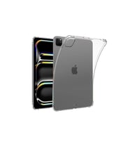 Apple iPad Pro 11 (2024) Kılıf Anti Shock Tablet Silikon - Şeffaf