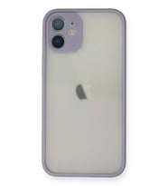 Newface Apple iPhone 11 Pro Max Kılıf Montreal Silikon Kapak - Mor