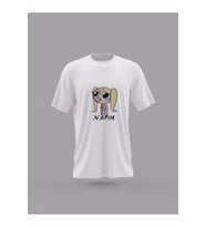 Napim Sticker Tiki Kız Hediye Baskı Baskılı T-Shirt