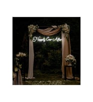 Happily Ever After Yazılı Neon Tabela