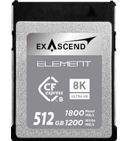 Exascend Element 512Gb Cfexpress Type-B Hafıza Kartı (Çok Renkli)
