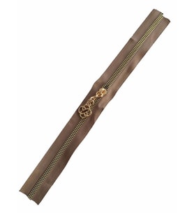 Angel Çanta Aksesuar Başlıklı Fermuar 30 Cm Light Gold Metal Vizon