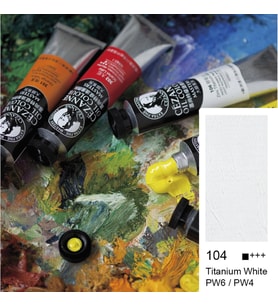 Bigpoint Cezanne Extra Fine Yağlı Boya 45 ml Titanium White 104 x 6 Adet