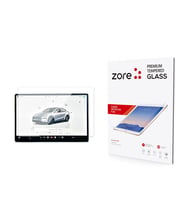 Tesla Model Y Zore Yeni Seri 2in1 Temperli Cam Araç Multimedya Ekran Koruyucu