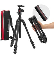 Befree Advanced AS, Kamera Tripod, Lever Lock, Arca-Swiss, Taşınabilir, Kompakt Seyahat Tripod Kiti, Top Başlığı, DSLR için Alüminyum Tripod, Aynasız Kameralar, Kamera Aksesuarları