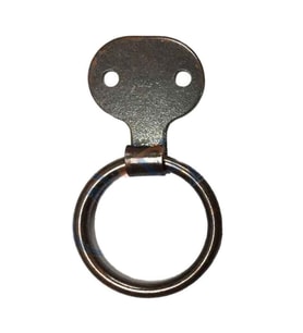 Halkalı Tablo, Çerçeve Askısı, Büyük, 25x47mm, Eskitme - 1 Adet