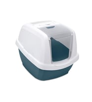 Imac Maddy Junıor Kapalı Kedi Tuvaleti Petrol Mavi 57x43x41cm