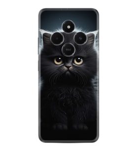 Xiaomi 14C Kılıf Boutique Baskılı Resimli Tombul Kedi Pcode -003