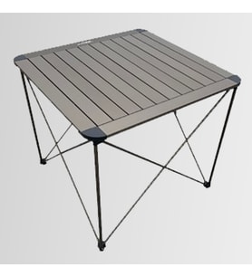 Nurgaz NG-AKMB Campout Alüminyum Kamp Masası Büyük Portable Katlanabilir Çanta Hediyeli
