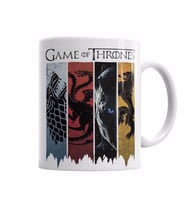 GAME OF THRONES HOUSES Kupa Bardak Porselen