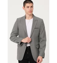 C9058 DEWBERRY ERKEK CEKET-AÇIK GRİ