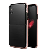 VRS Design iPhone X ile Uyumlu High Pro Shield Kılıf Rose Gold