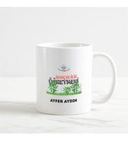 Kişiye Özel Bahçecilik Öğretmeni Beyaz Kupa Bardak (2. Tasarım)