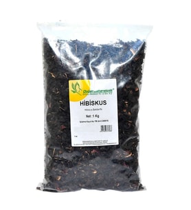 Afrika Bamya Çiçeği Hibiskus Mekke Gülü Doğal 1000 Gr Paket