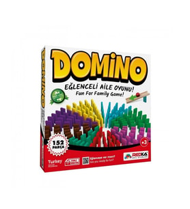 4456 Renkli Ahşap Domino