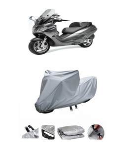 Piaggio X9 500  Gri Motosiklet Brandası ARKA ÇANTA UYUMLU DEĞİLDİR