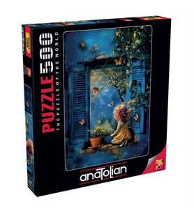 Anatolian Puzzle 500 Parça Mavi Gece 3639