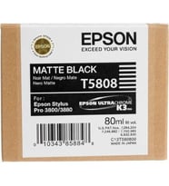 Tonersepeti Epson T5808 C13T580800 Orjinal Mat Siyah Kartuş
