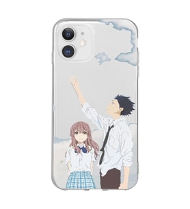 Iphone 11 Uyumlu A Silent Voice Tasarımlı Şeffaf Telefon Kılıfı