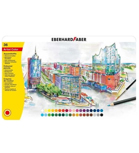 Eberhard Faber Artist Color Kuru Boya Kalem Seti 36lı 516136