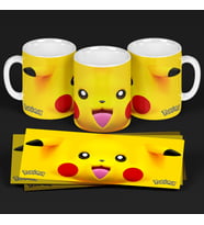 Pikachu Kupa Bardak Özel Tasarım Hediye Kupa Porselen Kupa Bardak