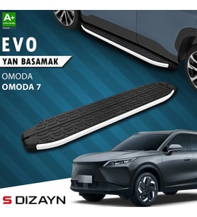 S-Dizayn Omoda Omoda7 Evo Aluminyum Yan Basamak 183 Cm 2025 Üzeri A+ Kalite