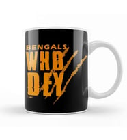 Who Dey Tigers Bengals Kupa Bardak Porselen