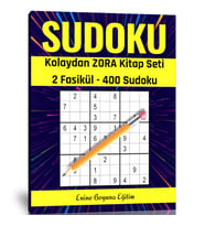 Kolaydan Zora Sudoku Kitap Seti (400 Sudoku)