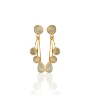 Kadir Jewellery22 Ayar Altın Kaplama Vintage Küpe -El İşçiliği Ve Hipoalerjenik Küpe