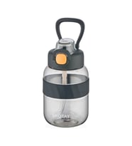 SHOTAY PİPETLİ TRITAN MATARA SİYAH 700 ML.