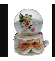 Snowball 65 Mm Kar Küresi Biblo Yılbaşı Noel Baba Kardan Adam 1 Adet