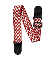 DMX Guitars Chevron Kırmızı Gitar Askısı