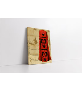 Osmanlı Kaftan Kanvas Tablo