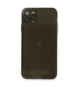 Apple iPhone 11 Pro Max Kılıf Fly Lens Silikon - Siyah