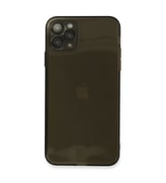 Apple iPhone 11 Pro Max Kılıf Fly Lens Silikon - Siyah
