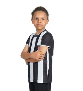 Beşiktaş Lisanslı Çocuk Çubuklu Umbro Forma
